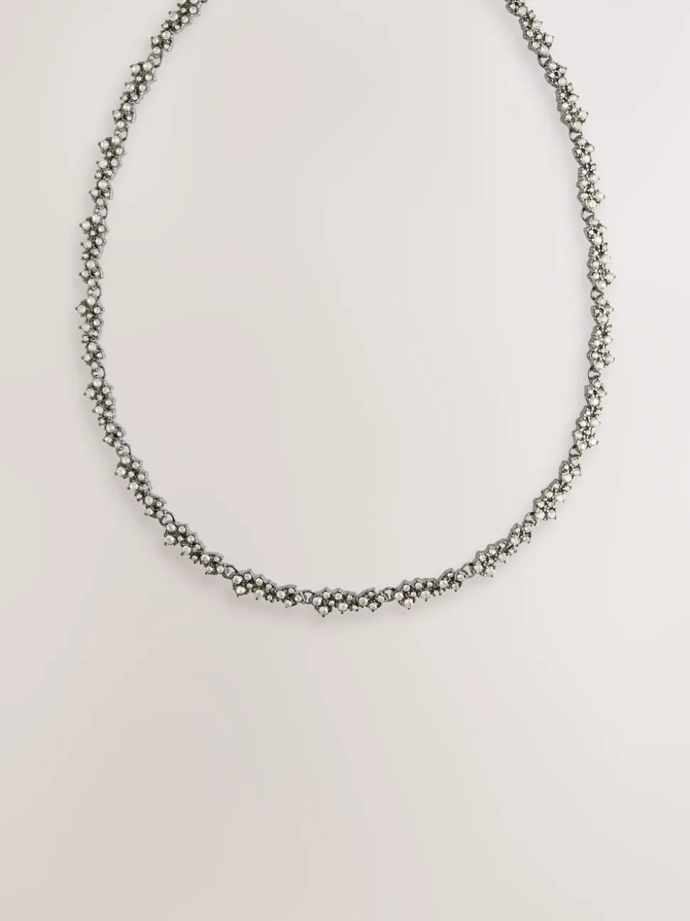 Gunmetal - Collier grappe