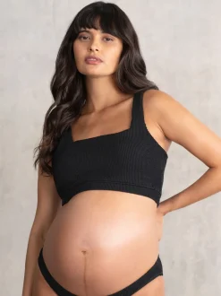 Haut de bikini de grossesse Seraphine texturé