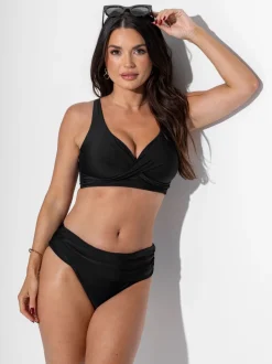 Haut de bikini Pour Moi Free Spirit torsadé sur le devant sans armatures