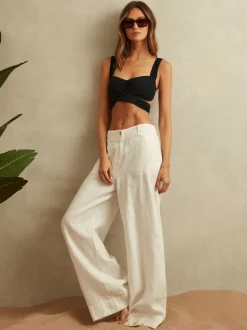 Haut de bikini Reiss Cristina coupe croisée