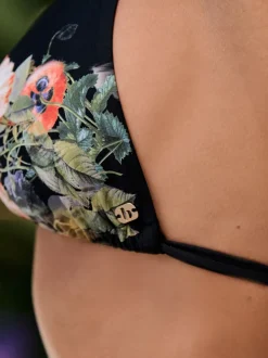 Haut de bikini triangle B by Ted Baker Koi noir