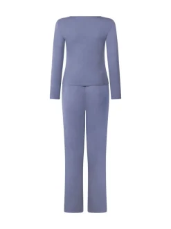 Hunkemoller Pyjamas Bleu Ensemble