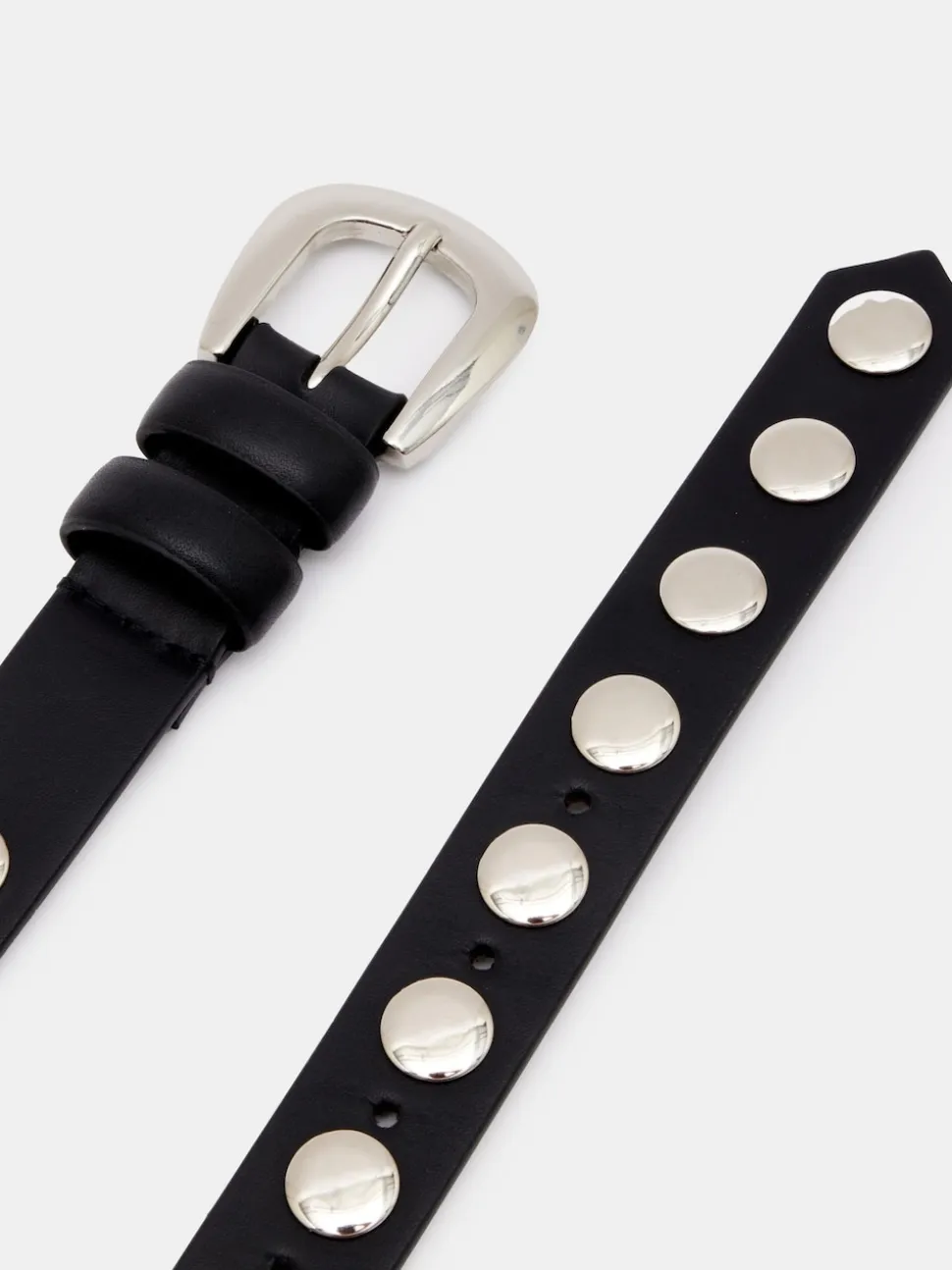 Hush Seren - Ceinture en cuir cloutée