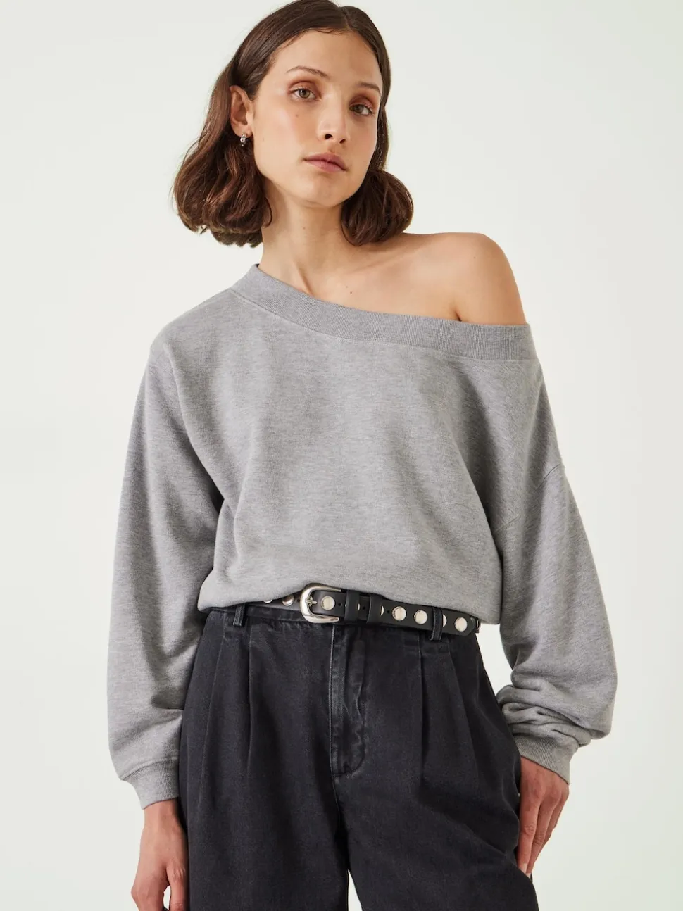 Hush Seren - Ceinture en cuir cloutée