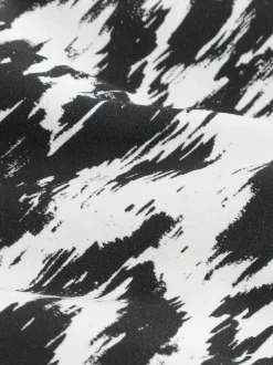 Ikat noir/monochrome - Lot de 2 maillots de bain à col montant