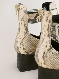 Impression de serpent - Bottes Forever Comfort® à boucle découpée