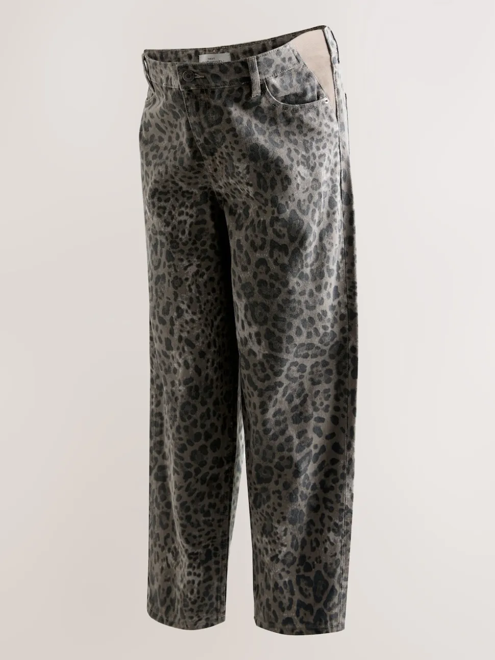 Imprimé animal - Jean de grossesse Barrel Denim