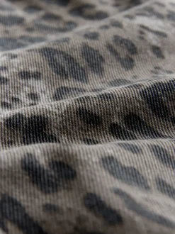 Imprimé animal - Jean de grossesse Barrel Denim