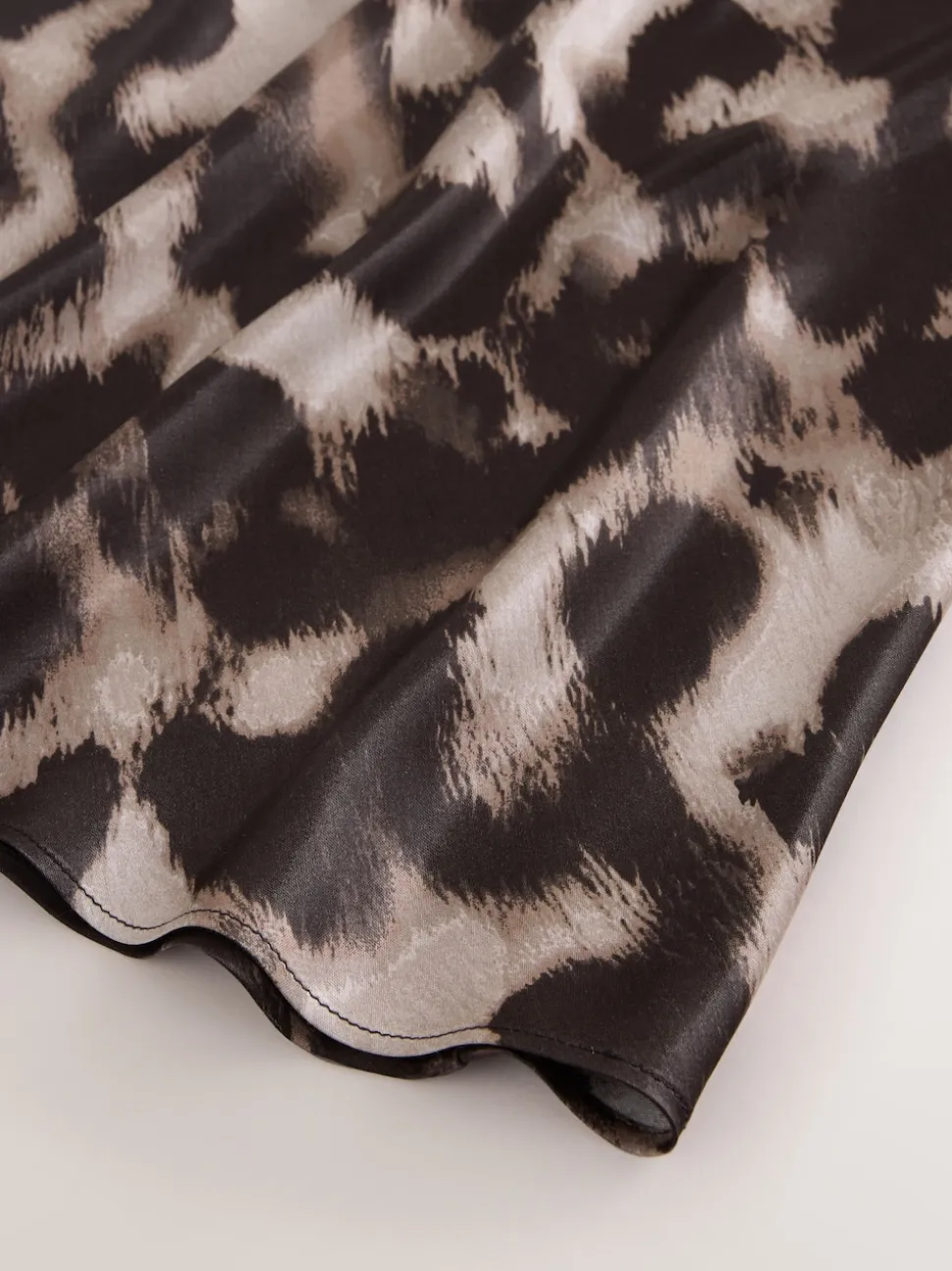 Imprimé animal - Maternité Satin Maxi Jupes