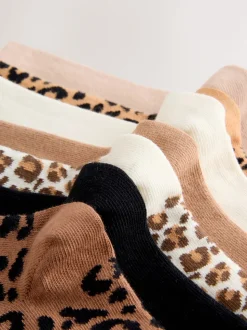 Imprimé animal - Paquet de chaussettes de cheville 7