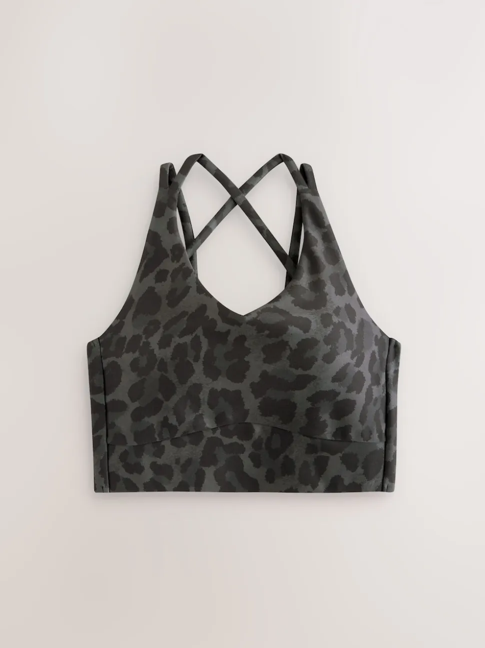 Imprimé animal - Soutien-gorge de sport Active croisé à double bride