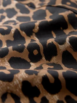 Imprimé animal - Veste cirée avec col en velours côtelé