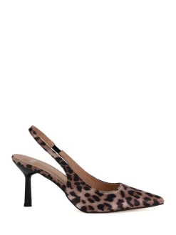 Imprimé animal léopard - Novo Coupe large Iraya Point Slingback Escarpin