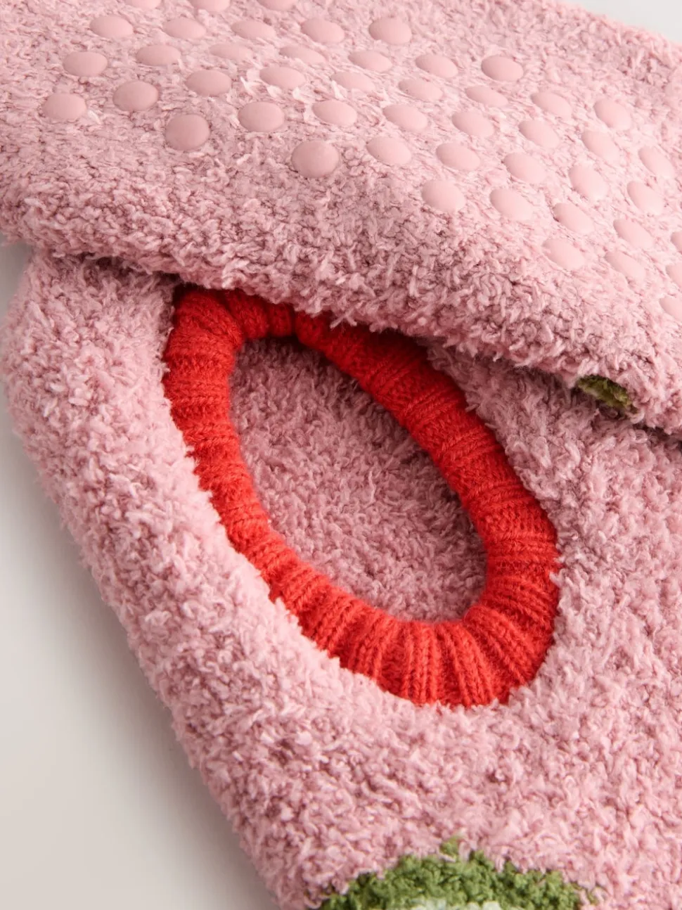Imprimé cerises roses - Lot de 1 paires de chaussettes Cosy Footsie