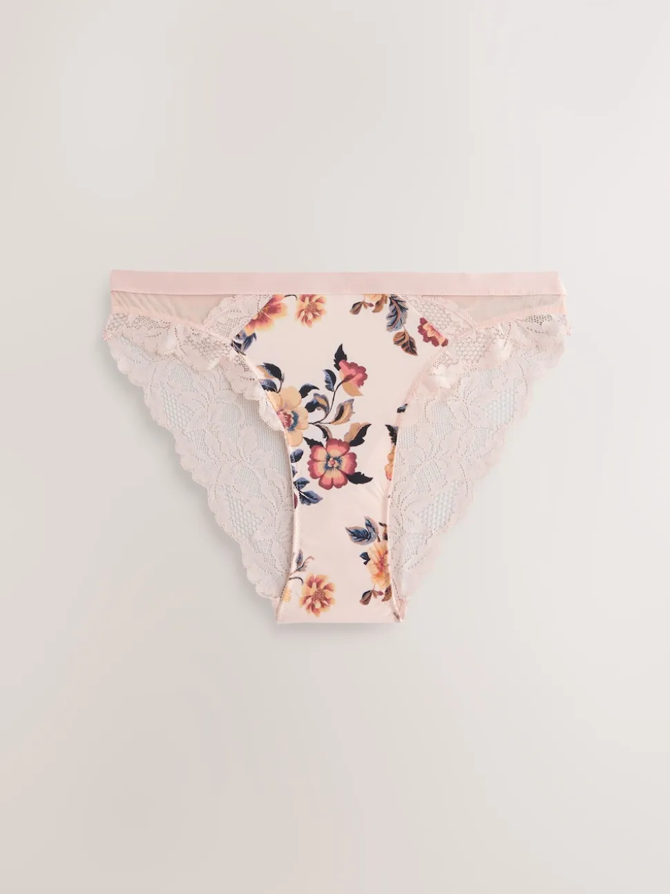 Imprimé crème/bleu marine - Culottes