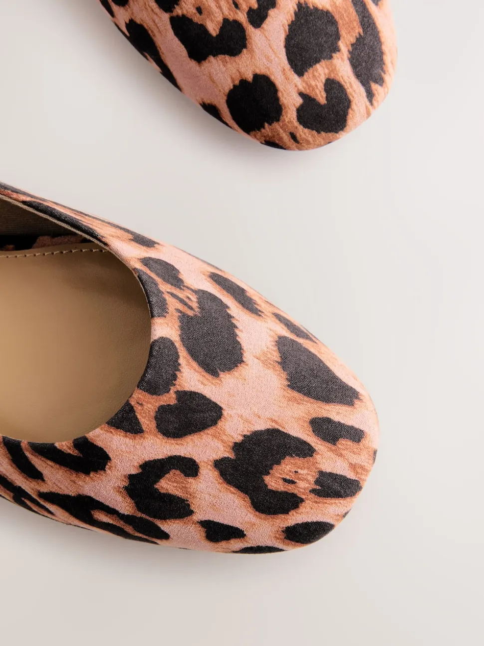 Imprimé Léopard - Chaussures Mary Jane à bout rond