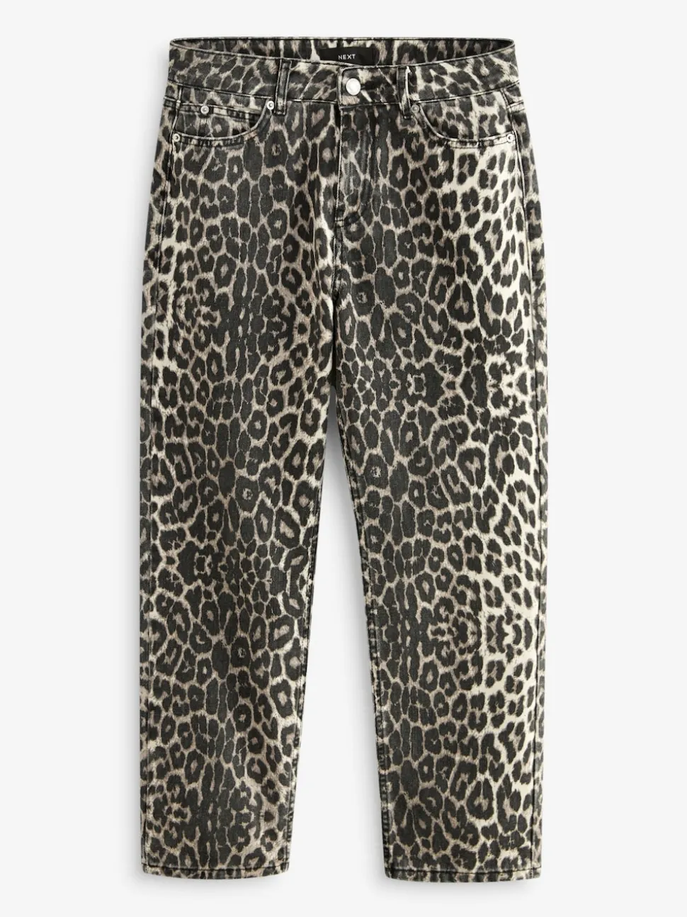 Imprimé Léopard - Jeans de jambe droite