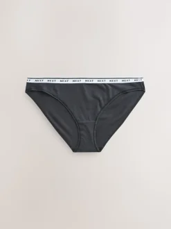 Imprimé Léopard - Lot de 4 culottes à logo en coton