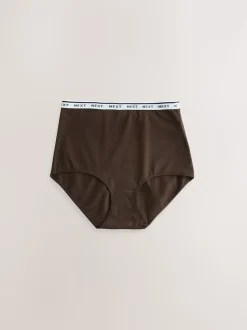 Imprimé Léopard - Lot de 4 culottes à logo en coton