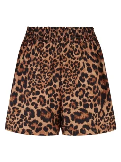 Imprimé Léopard - Pour Moi Short de plage en viscose
