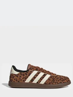Imprimé léopard/blanc - Adidas Breaknet Sleek Trainers