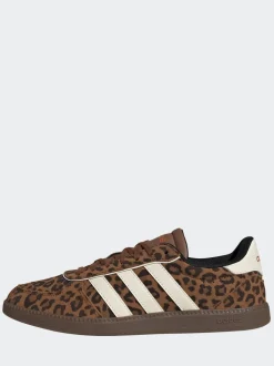 Imprimé léopard/blanc - Adidas Breaknet Sleek Trainers