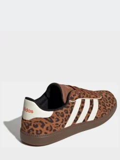 Imprimé léopard/blanc - Adidas Breaknet Sleek Trainers