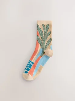 Imprimé Marakesh Mix - Paquet de chaussettes de cheville 5