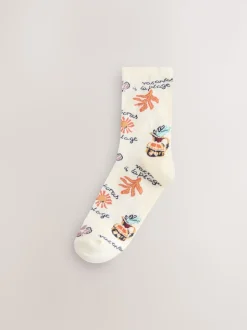 Imprimé Marakesh Mix - Paquet de chaussettes de cheville 5