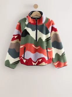 Imprimé montagne - Veste Active imprimée en peau de mouton