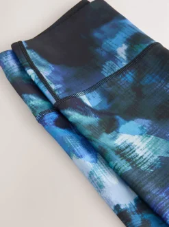 Imprimé peinture bleu - Leggings Power Active Sports