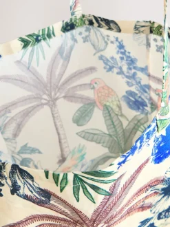 Imprimé perroquet - Sac de shopping