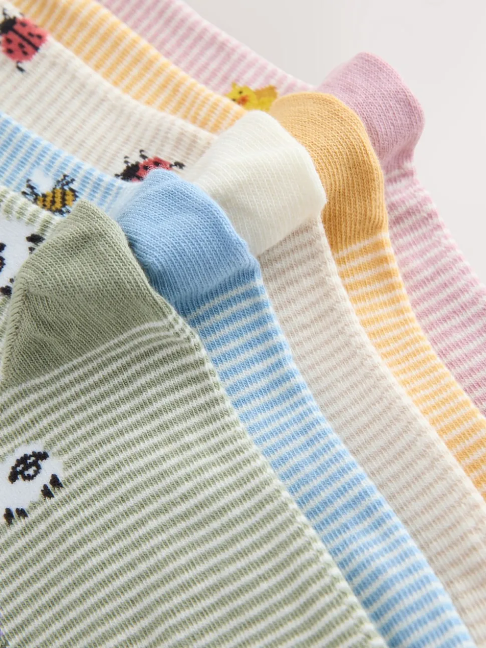 imprimé printemps - Paquet de chaussettes de cheville 5