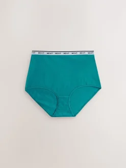 Imprimé vichy - Lot de 7 culottes à logo en coton