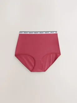 Imprimé vichy - Lot de 7 culottes à logo en coton