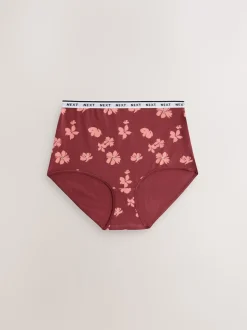 Imprimé vichy - Lot de 7 culottes à logo en coton