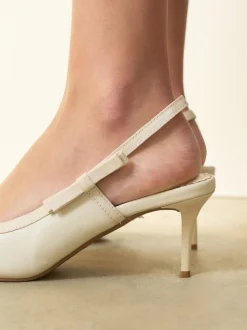 ivoire - Chaussures à talons Forever Comfort® à bout pointu et bride arrière