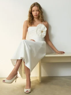 ivoire - Chaussures à talons Forever Comfort® Peeptoe à bride arrière