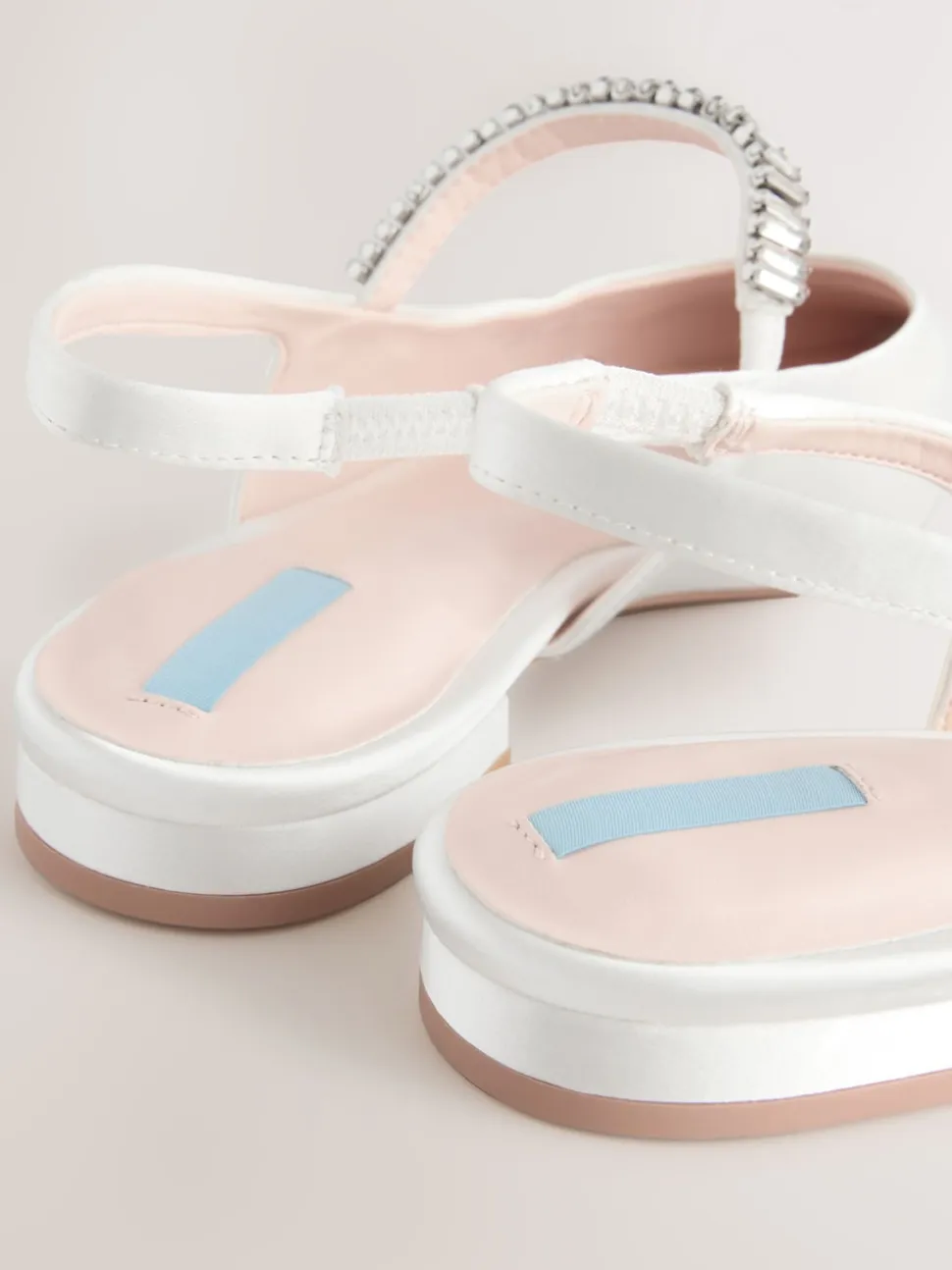 ivoire - Chaussures de mariage à bout pointu Mary Jane