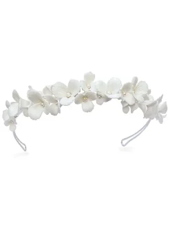 Ivoire & Co Tiare en céramique Floral daint à fleurs sauvages