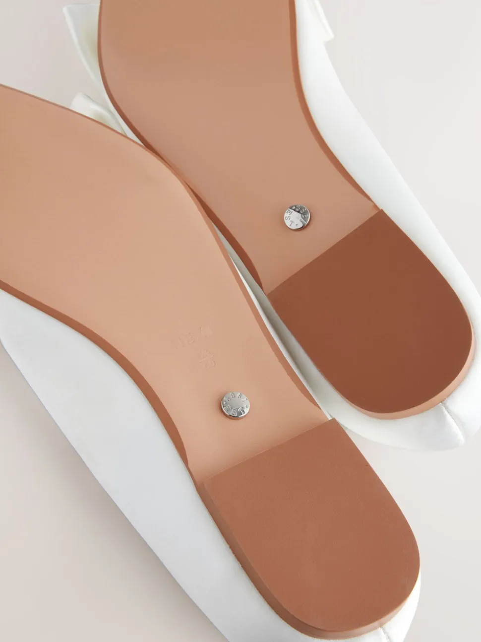 ivoire - Forever Comfort® Mariage Point Toe Nœud Mariage Ballet Chaussures
