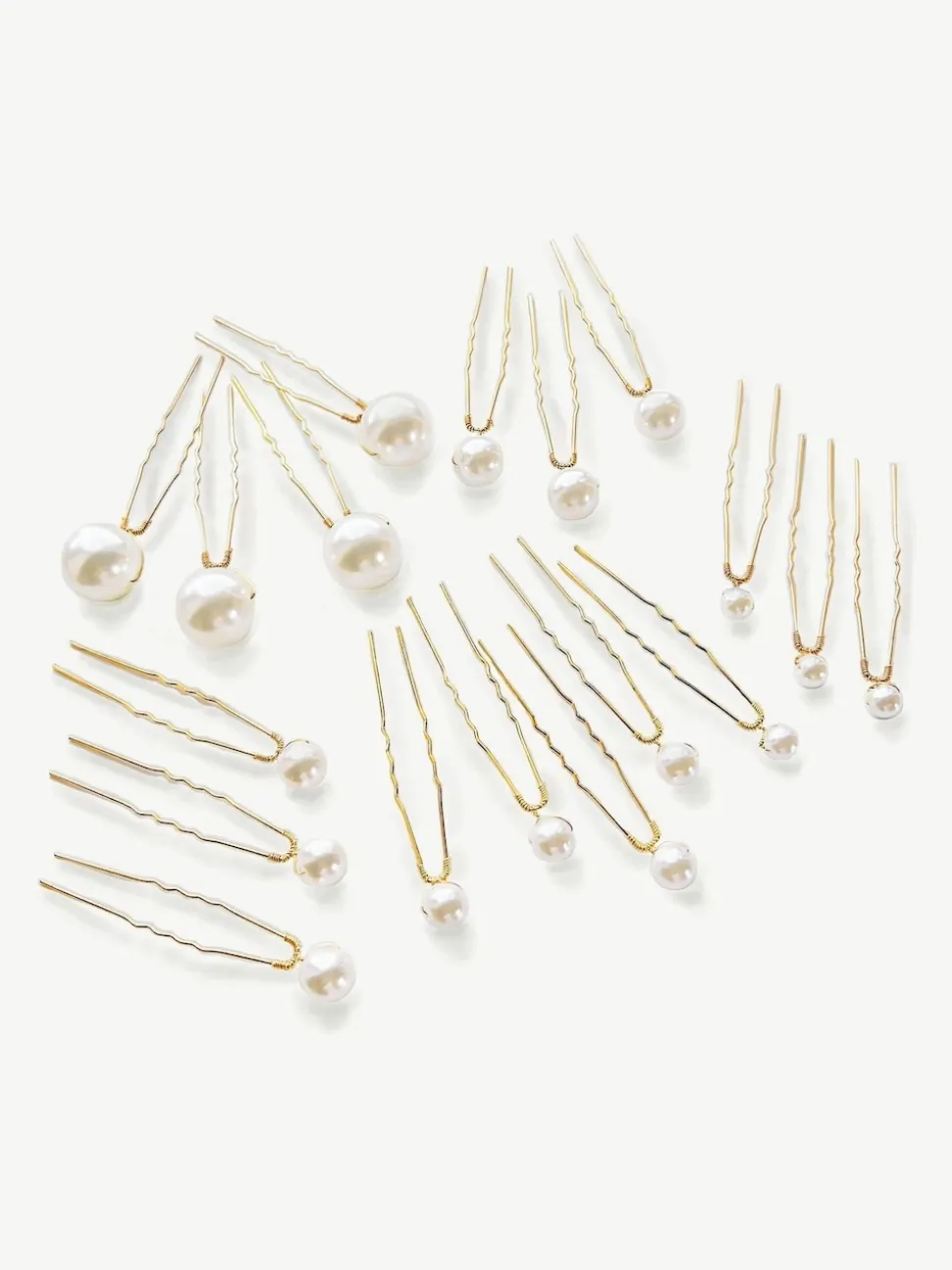Ivory & Co Set d'épingles à cheveux en perles