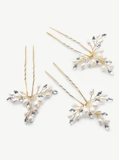 Ivory & Co Set d'épingles à cheveux Comos