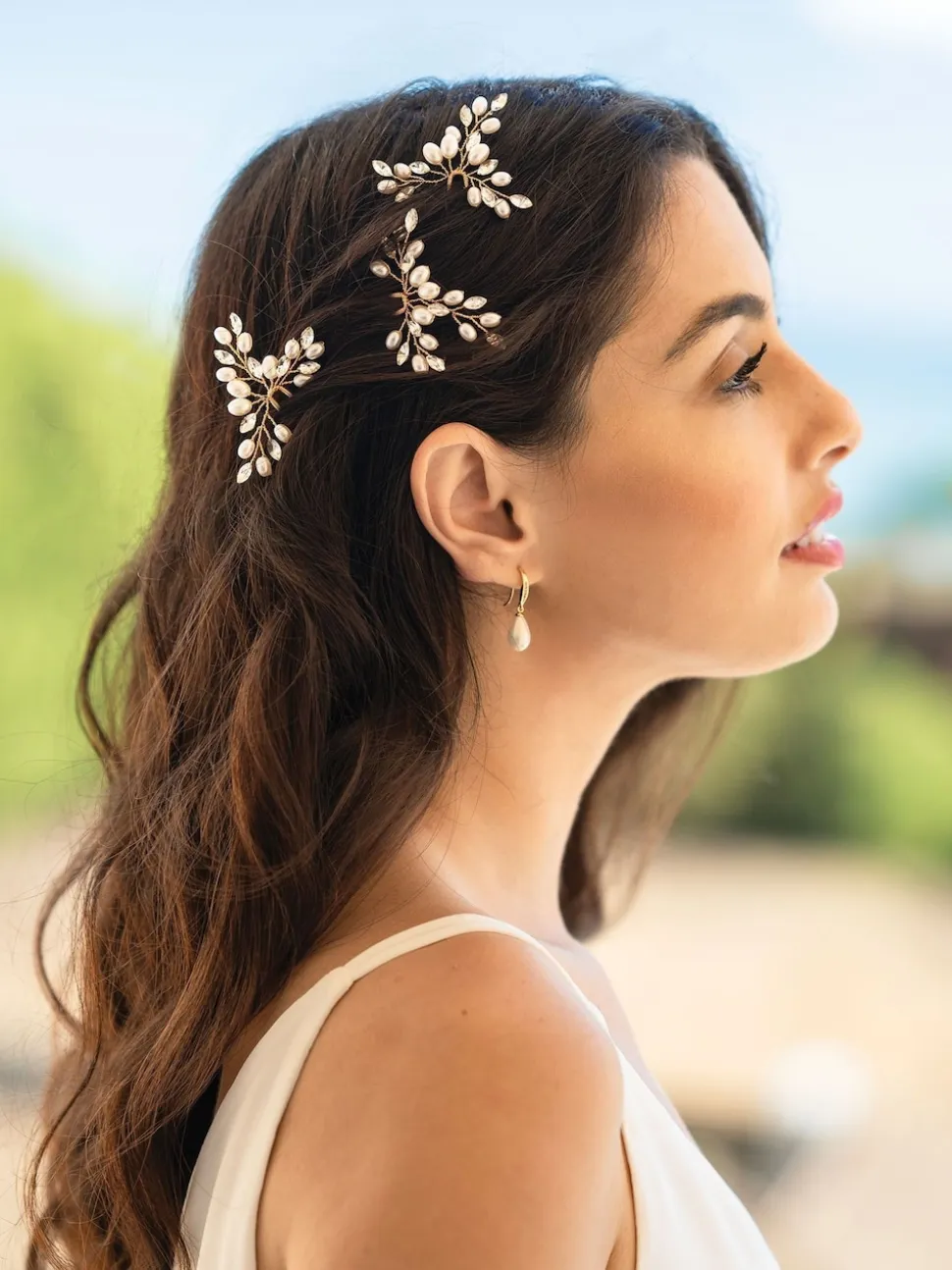 Ivory & Co Set d'épingles à cheveux Comos
