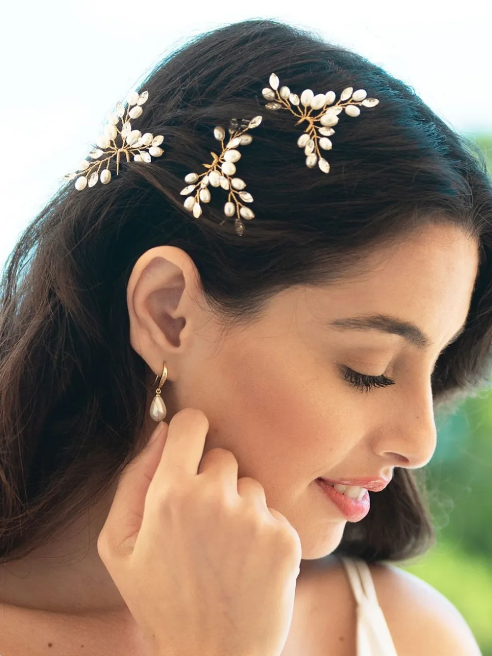 Ivory & Co Set d'épingles à cheveux Comos