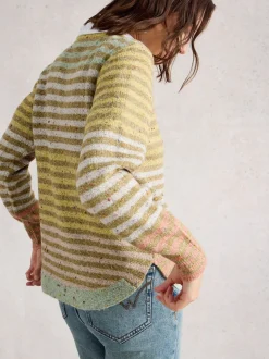 Jaune clair - White Stuff Talia Nep Pull