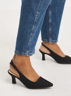 JD Williams Chaussures à talon Kitten heel à semelle souple en Coupe large
