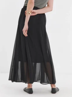 JD Williams Jupe Maxi Godet à ourlet transparent