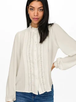 JDY Chemises Manches longues avec dentelle