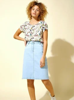 Jean bleu clair - JupesRoman A-Line Denim